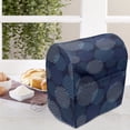 thumbnail image 4 of Abstract Lounger Chair Bag, Modern Digital Featured Polka Dots Extravagant Dotted Circles, High Capacity Storage with Handle Container, Lounger Size, Pale Blue Navy Blue, by Ambesonne, 4 of 5