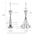 thumbnail image 1 of Anzuelos de pesca Anzuelo de ancla de pulpo con jaula de cebo Accesorios de equipo de pesca Likrtyny Para estrenar, 1 of 5