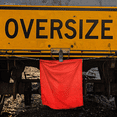 thumbnail image 2 of Zenport AG4041 Bright Red Safety Tailgate Flag, Red, 2 of 4