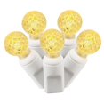 thumbnail image 1 of Vickerman Vickerman 100 Yellow G12 LED Light on White Wire 34' Christmas Light Strand, 1 of 1