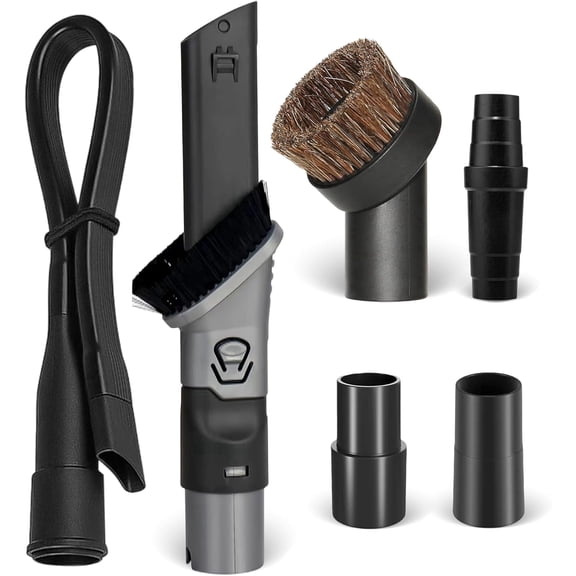 6PCS Vacuum Cleaner Attachments for Shark Rocket. 2-in-1 Crevice & Dusting Brush Combo. Includes flexible crevice tool and round bristle brush Compatible with Shark HV322,HV320, HV301,NV600, NV340