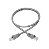 Tripp Lite 2ft Cat.6a Snagless Shielded STP Network Patch Cable, Gray
