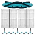 thumbnail image 1 of Vacuum Cleaner Main Brush Side Brushes Filter Kit for Conga 2499 for Ultra Home Advancedfor Conga 2499 for Ultra Home for Titani for ATVEL for SmartGyro R80,(B) 1 Main Brush, 6 Filters,10 Side Brushes, 1 of 5