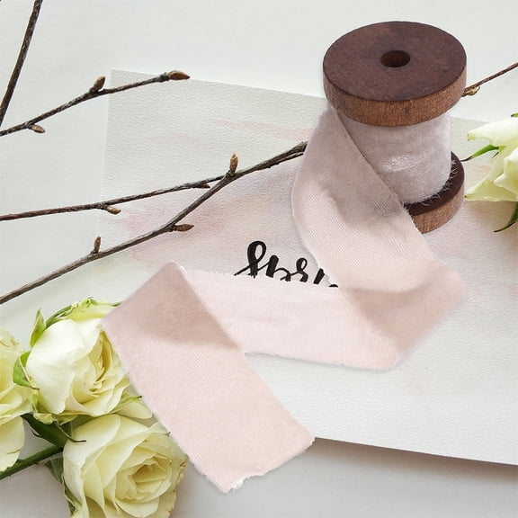 Dytern Wedding 1 Roll of Cake Decorative Ribbon Handmade Fringe Ribbon Bouquet Ribbon Packing Ribbon Decor