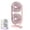 Pink, variant on Dual Head Fan with Independent Control, 2400mAh Rechargeable Battery Operated Fan, 360 Rotation & Oscillation Desk Fan, 3 Speeds Quiet Personal Circulator for Office Bedroom Home Travel (14.2)