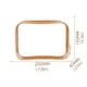thumbnail image 4 of Advancent Bolsa de maquillaje transparente Bolsas organizadoras de contenedores para organización Almacenamiento y organización del hogar Café, L Advancent HA059885-06, 4 of 6