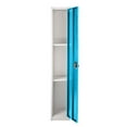 thumbnail image 2 of AdirOffice Steel Large 72" Metal Storage Locker - 2 Shelves, Blue, 2 of 3