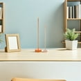 thumbnail image 4 of HONMEET 2Pcs Table Flag Pole Wooden Stand for Office Meeting Display Compact Design Assorted Color, 4 of 8