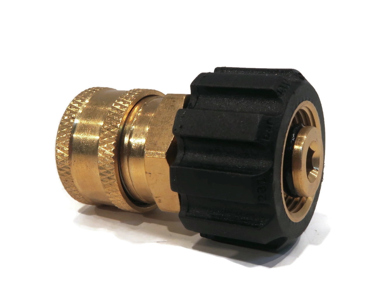 The ROP Shop 3-Pack - Pack M22 FPT X 3/8" Quick Connect Coupler for Hoses w/Male 22mm FPT Threads