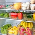 [CLEARANCE sales]Stackable Plastic Food Storage Bins Refrigerator