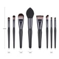 thumbnail image 3 of Cosmetic Brush Set Powder Makeup Eyeshadow 8Pcs Foundation Brushes Brush,Gray Makeup Brush, 3 of 9