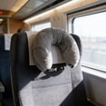 thumbnail image 6 of FastXmas Travel Pillow You Stuff with Clothes Travel Headrest Soft Stuff-able With Clothes Luggage Outdoor Multifunctional U-shaped Portable Transformable Multifunctional Luggage Neck Pillowcase, 6 of 8