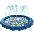 thumbnail image 1 of Children‘s Toys Water Spray Mat PVC Thickened Pet Bath Inflatable Pool Bath Outdoor Games Dog Toys Mat  Lawn Swimming Pool Mat, 1 of 7