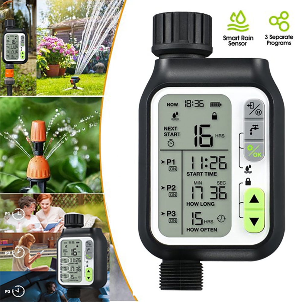 Buy Homitt Water Timer, 3 Separate Watering Programs Sprinkler Timer