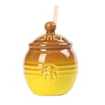 thumbnail image 6 of NANMELX Traditional Ceramic Honeys Pot Set With Lid And Stirring Stick Porcelain Jar, 6 of 19
