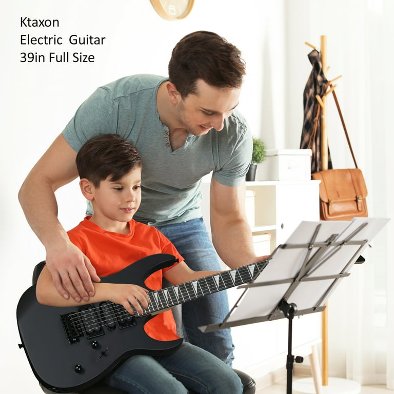 Ktaxon 39in Electric Guitar Beginner Kit with 20W Amp HSH Pickups