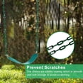 thumbnail image 7 of JUGAAD LIFE Toddler Swing Seat Kids Swing Set for Outside with 60" Heavy Duty Chain Swings for Kids Outdoor Playground Swing Set Accessories Replacement with Snap Hooks (Green), 7 of 7