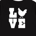 thumbnail image 4 of Inktastic Love Chickens Boys or Girls Long Sleeve Toddler T-Shirt, 4 of 5