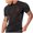Black, variant on Mens Shirts Short Sleeve Button Down Men Summer Shirt Summer Shirts for Men Casual Men White Button Down Shirt Short Sleeve Clearance Items Under 5 Dollars Free Shipping