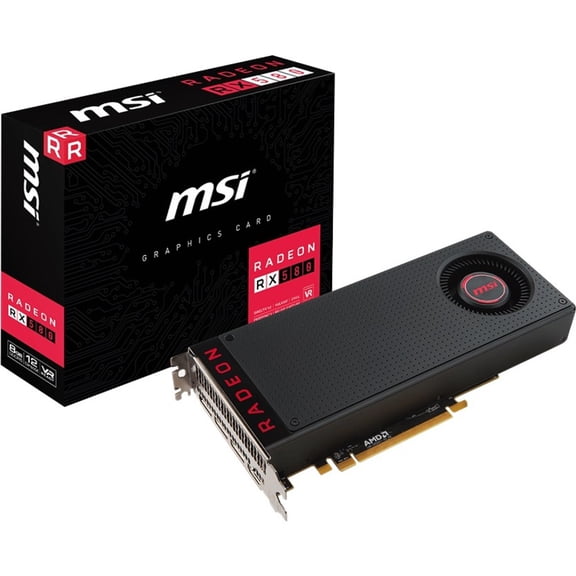 MSI AMD Radeon RX 580 Graphic Card, 8 GB GDDR5