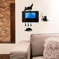 thumbnail image 4 of Light Switch Plate Stickers Labels Decals 6Pcs 7"x7" Funky Cats for Home House Decorative Funny Peel and Stick Light Wall Outlet Stickers for Switch Decoration, 4 of 9