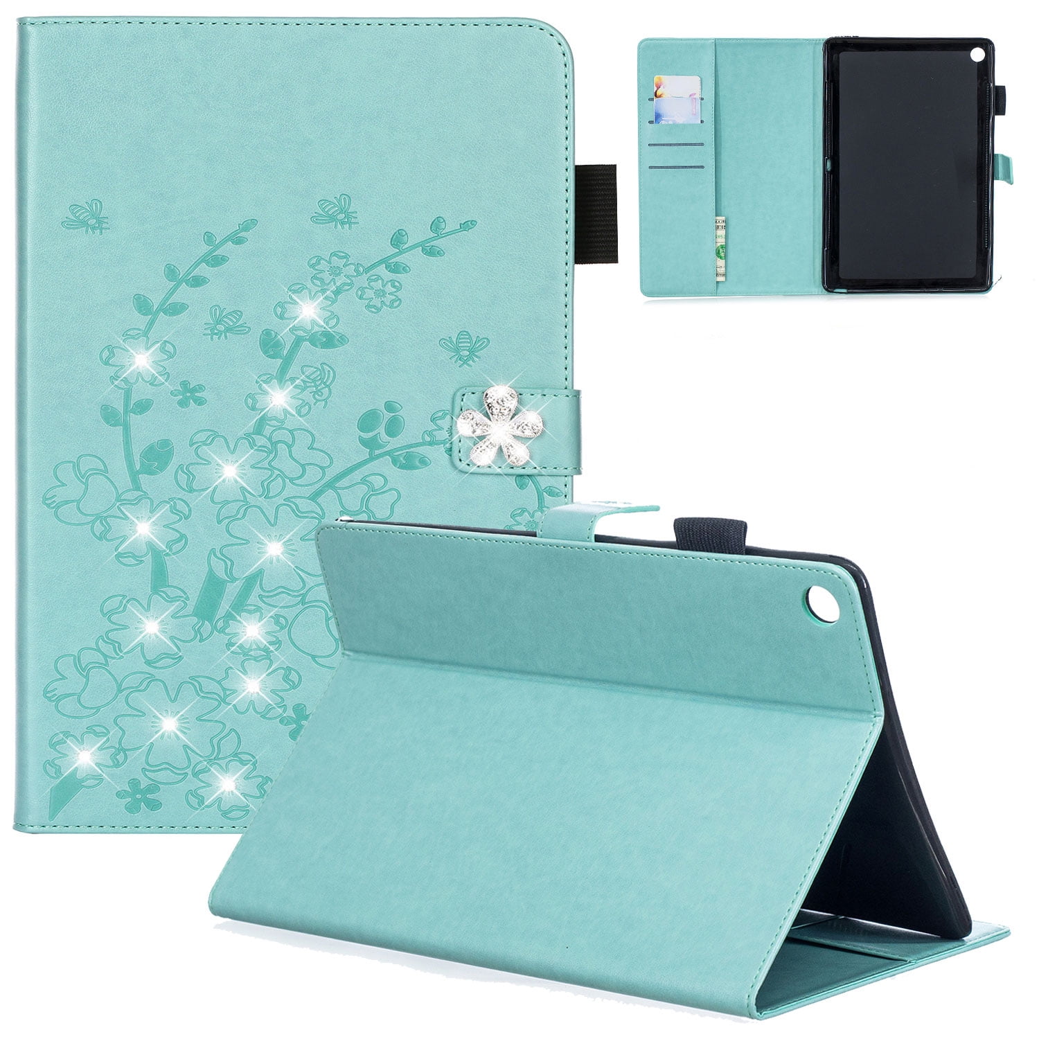 Huawei Mediapad M5 10 8 M5 Pro 10 8 Case Allytech 3d Plum Blossom Series Pu Leather Multi Card Slots Wallet Case With Kickstand For Huawei Mediapad M5 10 8 M5 Pro 10 8 Inch Android Tablet Green Walmart Com Huawei Mediapad M5 10 8 M5 Pro 10 8 Case Allytech 3d Plum Blossom Series Pu Leather Multi Card Slots Wallet Case With Kickstand For Huawei Mediapad M5 10 8 M5 Pro 10 8 Inch Android Tablet Green Walmart Com