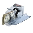 thumbnail image 1 of Yeacher Mini Handy Bill Cash Banknote Counter Money Currency Counting Machine AC or Battery Powered, 1 of 7