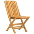 thumbnail image 3 of vidaXL Folding Patio Chairs 8 pcs 18.5"x18.5"x35" Solid Wood Teak, 3 of 5