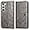 Gray, variant on Wallet Case for Samsung Galaxy S23 Case with Card Holder,Sunflower Pattern Leather Phone Case with Kickstand Magnetic Closure Shockproof Cover for Samsung Galaxy S23 Black Sunflower