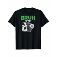 thumbnail image 2 of MAWOTEA Bruh I'm 8 and Soccer Print Summer Graphic T-shirts for Outdoor Sports and Daily Wearing, Young Girls T-Shirts, Size from 3-13Y, 2 of 5