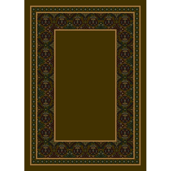 Milliken Design Center Area Rug TURKOMAN KHAKI II Turkoman 05706 3' 10" x 5' 4" Rectangle
