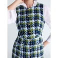 thumbnail image 4 of Free Assembly Women's and Women's Plus Sleeveless Tweed Mini Dress, Sizes 0-28, 4 of 5