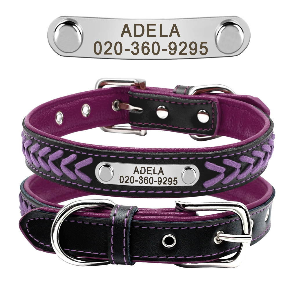 Pet Artist Personalized Dog Collar with ID Tag photo 3