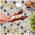 thumbnail image 6 of Pioneer Flower Floral Print Pattern Round Tablecloth 60 X 60 Inch, Wrinkle Resistant Wipeable Table Cloth for Kitchen Dining Picnic Patio Party, 6 of 6