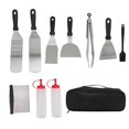 thumbnail image 1 of Multipurpose Griddle Tools, Stainless Steel Set with Dishwasher Safe Components for Effortless Cleaning, 1 of 5