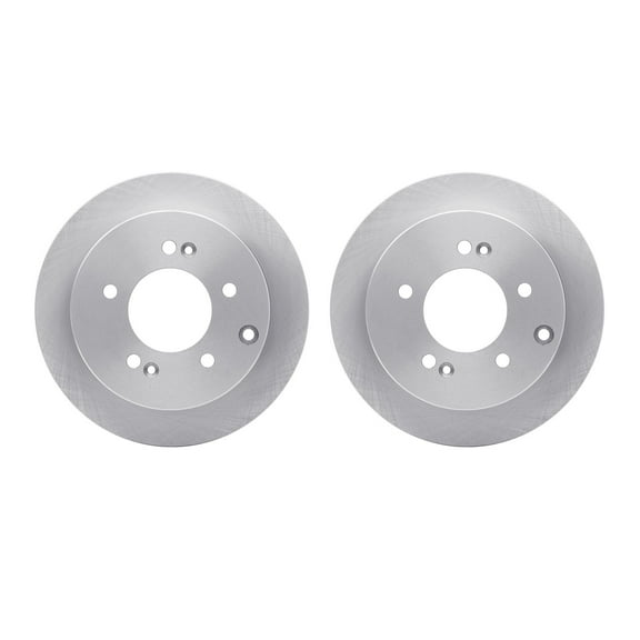 Dynamic Friction Company Rear Brake Rotors 6002-21013