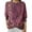 Purple Pink, variant on Long Sleeve Pullover Sweaters For Women O Neck Casual Cute Printing Knit Oversized Sweater for Fall Winter Garden Inspired,Blue,L