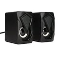 thumbnail image 1 of Altavoces de escritorio con alimentación USB, altavoces de escritorio X2 Altavoces USB para computadora doméstica Accesorios para computadora Funciones mejoradas, 1 of 12