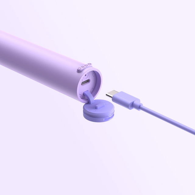 Ordo Sonic Lite | Sonic Toothbrush with 35,000 Pulses/Min | Electric Toothbrush for Adults | Dual Modes | 5+ Weeks Battery | Smart Timer | Waterproof | USB-C Lavender