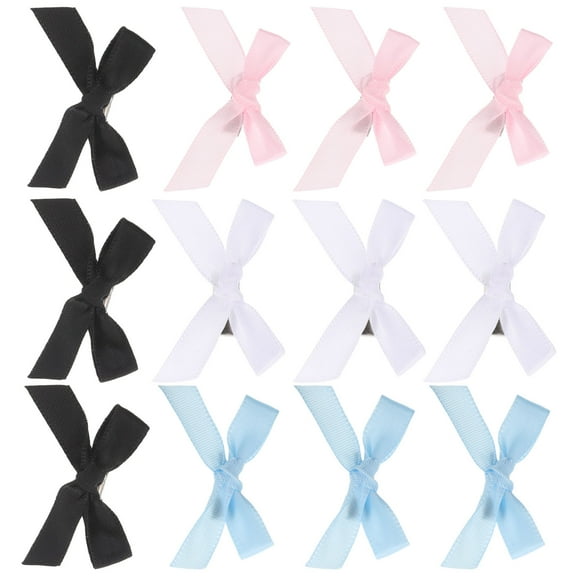 Masteelf 40pcs Girls Hair Bows Bows Alligator Clips Ponytail Holder Slides Metal Clips Hair Accessories for Little Girls Toddlers Kids and Teens Assorted Color 4cm