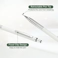 thumbnail image 4 of 2Pcs 0.3 mm Mechanical Pencil, Metal Drafting Pencil Artist Holder for Writing Sketching Drawing Marking Art, Black, 4 of 6