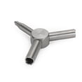 thumbnail image 5 of Clé de Valve pour Airsoft KSC/WA/GAZ Outil de Retrait de Valve de Chargement Argent, 5 of 5