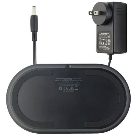 Nimble - Eco-Friendly APOLLO Dual 15W Wireless Charge Pad - Gray