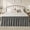 Dark Grey, variant on W Cream Yellow Full Size Bed Skirt 14 Inch Drop Easy to Put On,Elastic Wrap Around Dust Ruffle for Bed Frame & Mattress,Luxury Bedskirt for Adjustable Bed Microfiber Fabric