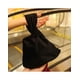 thumbnail image 5 of Bolsa de muñeca portátil YuuTbiu terciopelo Negro medio, 5 of 5