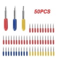 thumbnail image 1 of PENGXIANG 50 Pack Roland Cutting Plotter Vinyl Cutter Blades Lettering Blade Replacement Blades 30/45/60 Degree for Cricut Explore Air 2, 1 of 11
