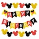 thumbnail image 5 of Banderín de cumpleaños ChuangQi colorido con banderines estilo Mickey, 5 of 5