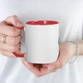 thumbnail image 5 of CafePress - Ukraine Pride Love Ukrainian Flag Mugs - 11 oz Ceramic Mug - Novelty Coffee Tea Cup, 5 of 6
