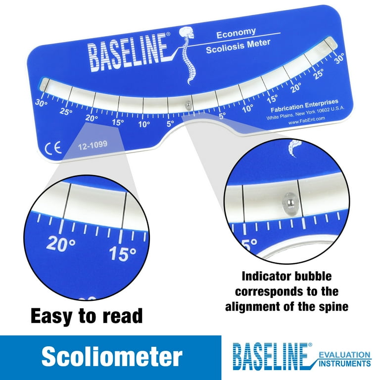 Baseline Scoliosis Meter - Plastic Economy Baseline Scoliosis Meter - Plastic Economy