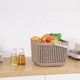 thumbnail image 5 of Cesta de ducha grande de plástico Kdkad con asa gruesa, cesta de almacenamiento portátil y práctica para suministros de limpieza, ideal para dormitorios, baños, camping y cocina., 5 of 6